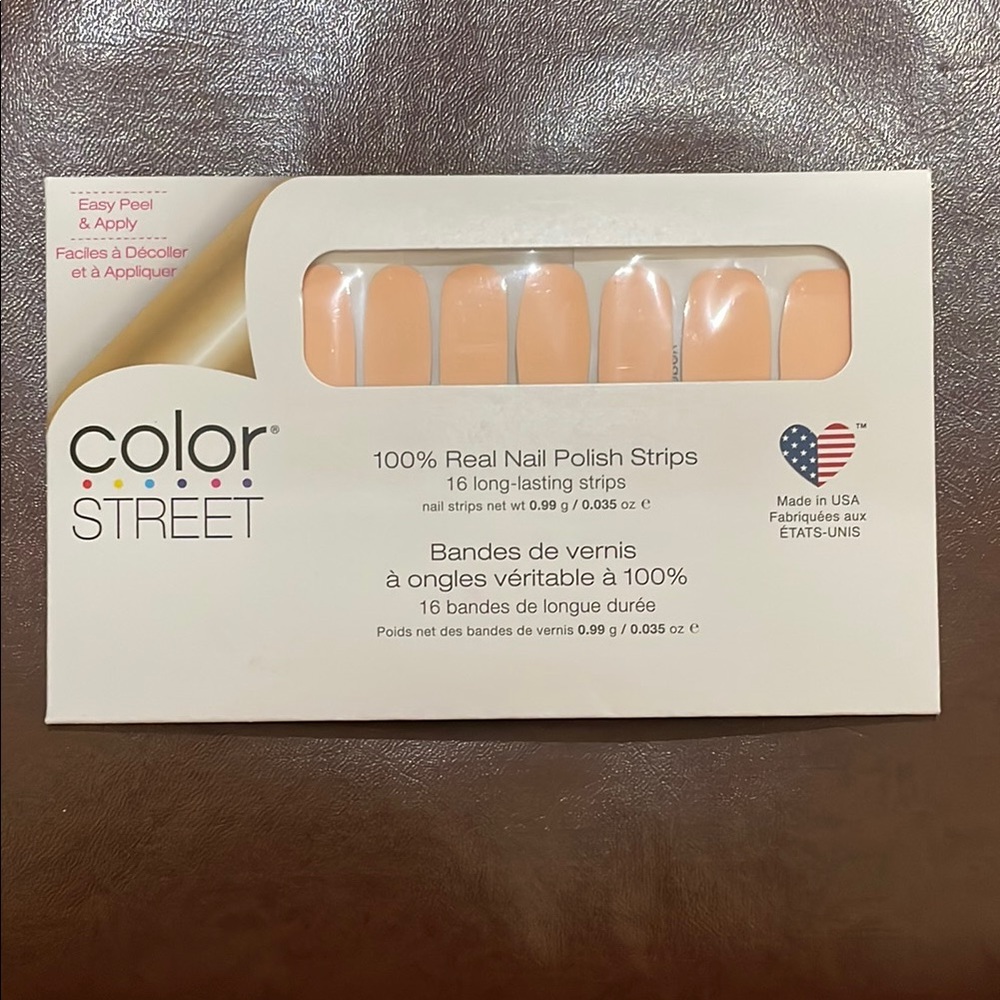 Color Street Nail Strips - Soft Peach